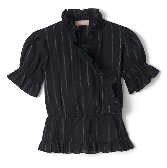 Children's Railroad Wrap Top